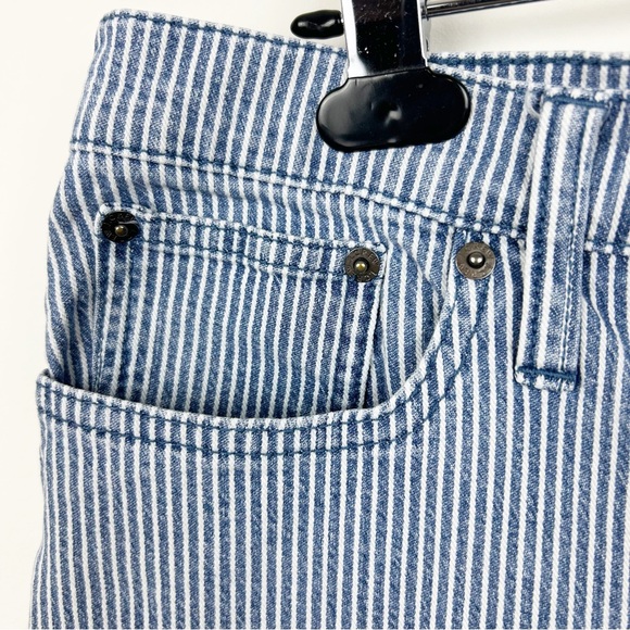 J. Crew Factory High-rise flare crop jean with piper stripe Size 30 - Picture 6 of 10